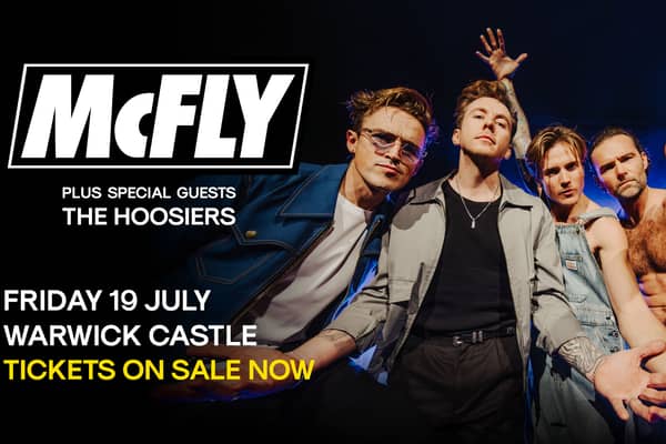 McFly to play Warwick Castle on July 19
