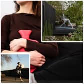 An expert shares five tips on how exercise during menstruation. (Photo: CHARLY TRIBALLEAU/AFP, Dan Kitwood, JUSTIN TALLIS/AFP via Getty Images)