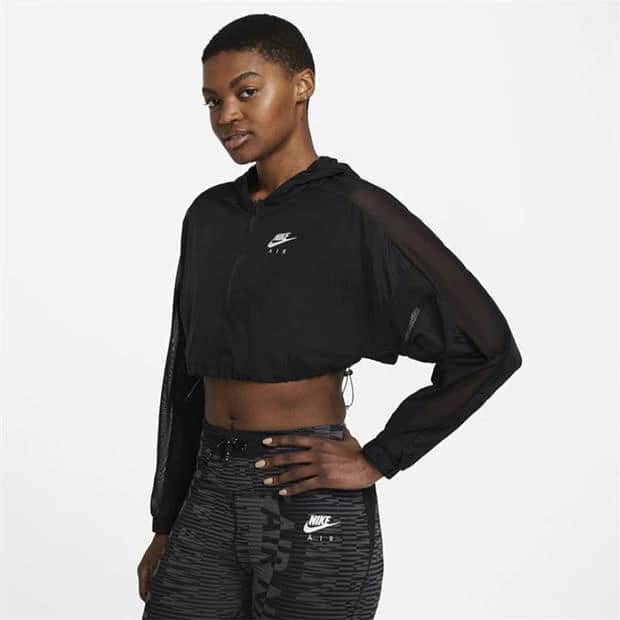 Air Women’s Crop Running Jacket. (Pic: Sports Direct)
