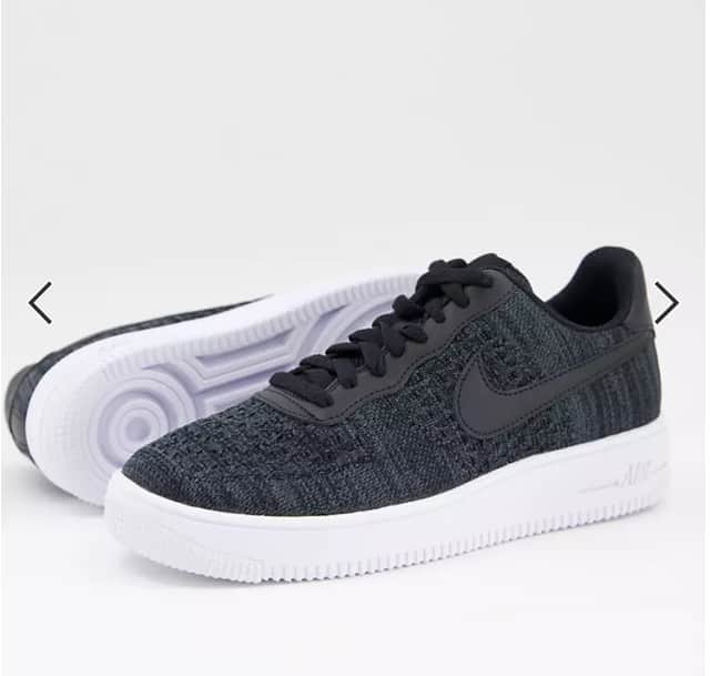  Airforce 1 Flyknit 2.0 trainers. (Pic: Asos)