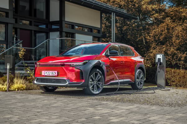 Toyota’s first plug-in battery electric car, the bZ4X 