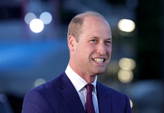Prince William is next in line to the throne after King Charles III