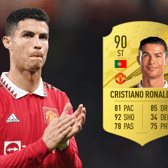 Cristiano Ronaldo’s FIFA 23 Ultimate Team rating has been announced