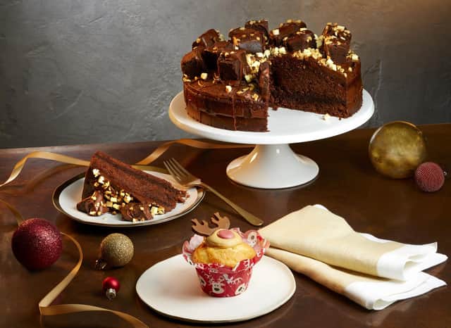 Costa Coffee’s Loaded Chocolate & Hazelnut Cake and Reindeer Muffin
