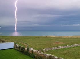 Dorset was battered by thunderstorms and a band of heavy rain overnight on the weekend. 