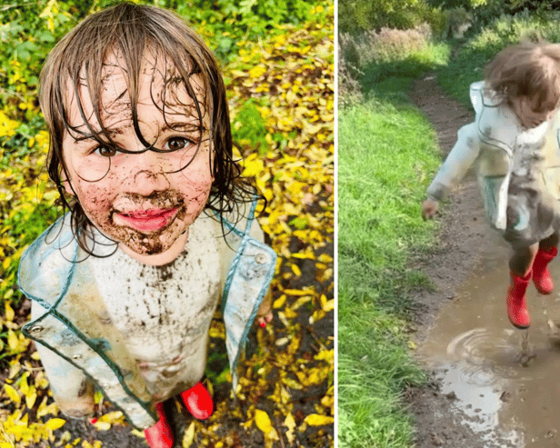 By Adam Dutton A three-year-old Peppa Pig fan was inspired by her cartoon hero to be crowned the winner of this year's World Puddle Jumping Championships