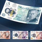 he new bank notes bearing the image of King Charles III are set to go into circulation in mid-2024. Pic: Bank of England.