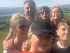 Quinton Bird, a property developer, was diagnosed with aggressive brain tumour six months after his wedding to Louise. Picture by Claudia Bird (Go Fund Me) 