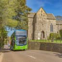A stop on the way for the Purbeck breezer 60 bus (Photo: Scenic buses) 