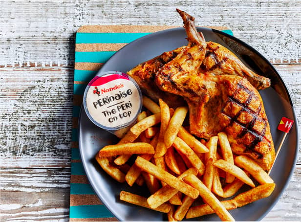 <p>Two new items have been added to the Nando’s menu</p>