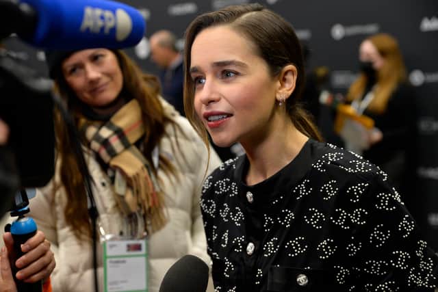 “I’m over the moon about all the awards… I just can’t do it. It’s so weird. It’s so strange” Emilia Clarke explains regarding not watching House of Dragon (Credit: Getty Images)