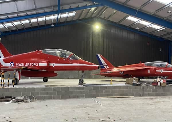 The two aircraft will be up for public auction on February 3. 