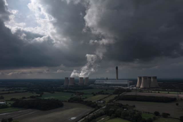 Drax Group Plc’s power station where workes have voted to go on strike.