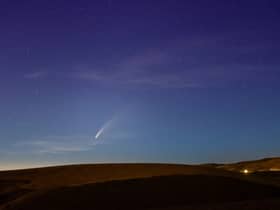 Stock image of a meteoroid