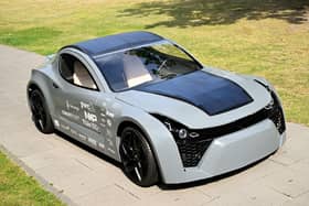 Students in the Netherlands have built a 3D printed car that is fully electric and removes carbon dioxide from the air.