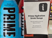 Sainsbury’s is stocking Prime Energy drinks from today