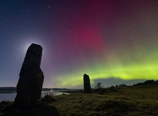 Aurora taken from Isle of Skye on Sunday, February 26 2023. Taken between 10pm and 11.30pm at Kensaleyre.