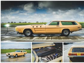 The one-off Beast features a Rolls-Royce plane engine under its 10-foot bonnet (Photos: Car & Classic)