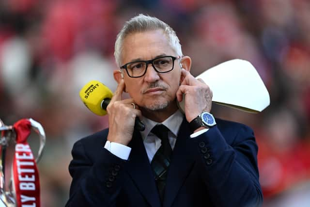 Gary Lineker has been suspended from the BBC after a tweet the former Barcelona player posted in reaction to the government’s Illegal Migration Bill - Credit: Getty Images