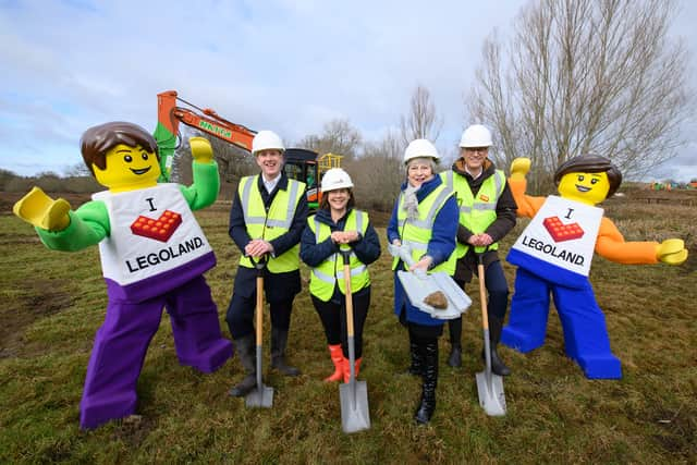 Construction has begun on the UK’s first Lego themed holiday village at the Legoland Windsor Resort