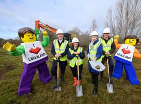 Construction has begun on the UK’s first Lego themed holiday village at the Legoland Windsor Resort