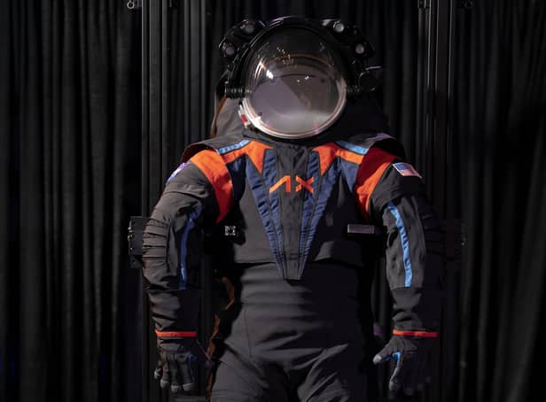 This is the spacesuit the first astronaut back on the Moon will wear