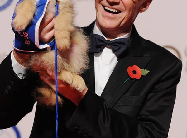 Paul O’Grady attends the annual Collars & Coats Gala Ball in aid of The Battersea Dogs & Cats home at Battersea Evolution on October 30, 2014 in London, England.  (Photo by Stuart C. Wilson/Getty Images)