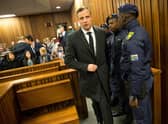 Paralympian athlete Oscar Pistorius was convicted of the murder of his girlfriend Reeva Steenkamp. (Photo by Marco Longari - Pool/Getty Images)