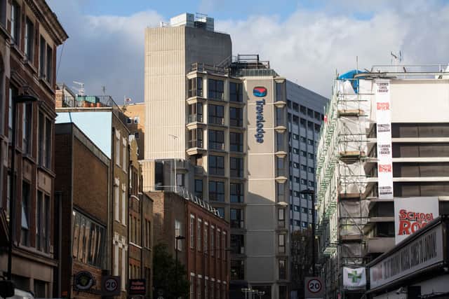 Travelodge in Covent Garden, London is one of the chain’s 600 hotels.