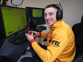 Alex Shaw, 24 of Derby who plays FIFA for a living 