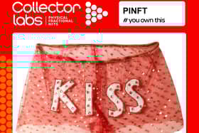 A pair of Madonna's knickers are set to make history - as they are sold off in bits as NFTs.