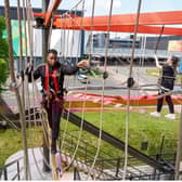 One of the many exciting features at the Bear Grylls Adventure Centre  (The Bear Grylls Adventure Centre)