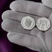 The 50p coin showing King Charles III in a crown (Photo: Royal Mint) 