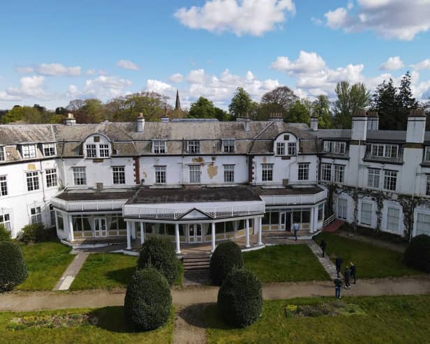 The Ripon Spa Hotel where work has started to redevelop the site
