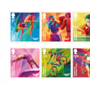 The eight stamps issued by Royal Mail to commemorate the Commonwealth Games 2022. Picture: Royal Mail handout