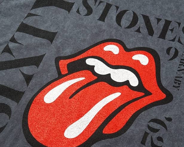 Some of the Rolling Stones 60th anniversaary merchandise