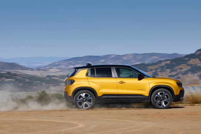 The Avenger looks at home in the wild but is an urban crossover at heart (Photo: Jeep)