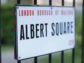 A man, who is believed to have starred in EastEnders, has been arrested on suspicion of a child sex offence