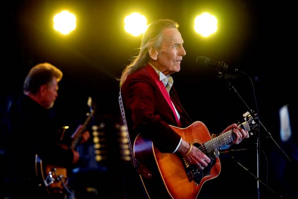 Gordon Lightfoot performs onstage during 2018 Stagecoach California's Country Music Festival at the Empire Polo Field on April 29, 2018 in Indio, California.