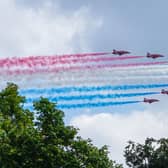 The Red Arrows route and timings have been announced for the King’s coronation on Saturday (May 6)