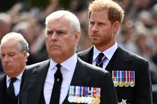 Prince Andrew and Prince Harry