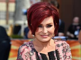 Sharon Osbourne has been spotted in a tent along The Mall