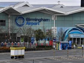 Birmingham Airport has been ranked the worst in the UK for delays for two years running. (Photo by PAUL ELLIS/AFP via Getty Images)