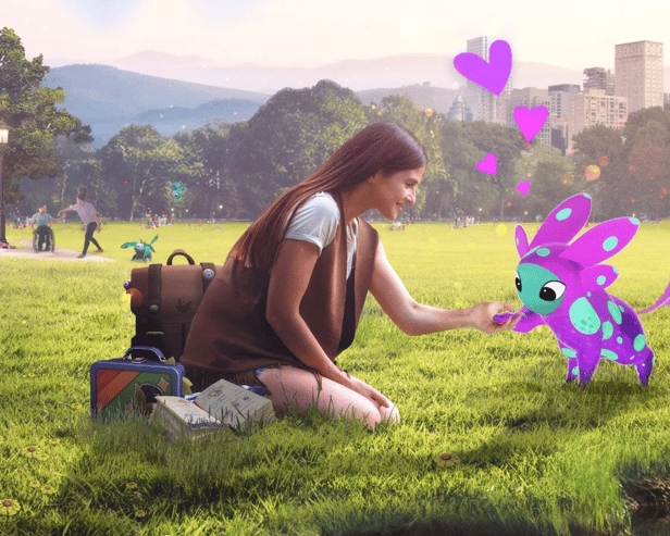 Peridot allows players to have their own AR pet much like the old Tamagotchi's