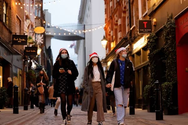 Families could be asked to limit the number of people they meet indoors over Christmas (Photo: Getty Images)