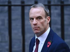 In evidence presented to MPs, a whistleblower has said then Foreign Secretary Dominic Raab ‘failed to grasp the situation' in Afghanistan (image: Getty Images)