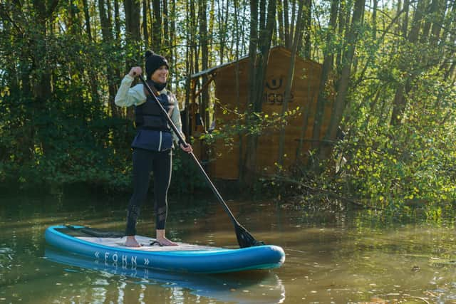 Sports enthusiasts put their outdoor adventure skills to the test as they travel to The Adventurer’s Cafe, a one-day pop up in Kent by multi-sports retailer, Wiggle, where money isn’t accepted and payment is taken in miles visitors have travelled to get there.