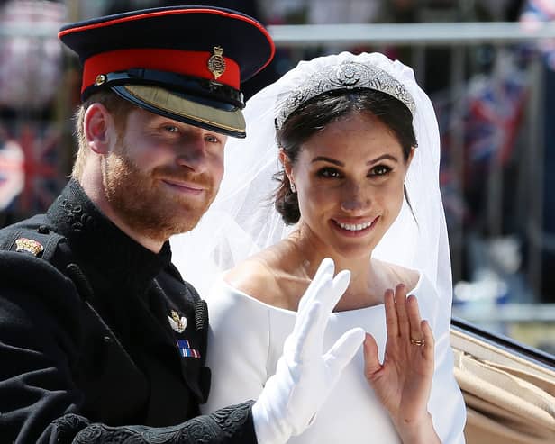 Meghan Markle and Prince Harry wedding anniversary