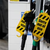 Army tanker drivers are delivering supplies to petrol stations hit by the fuel crisis (Photo: NIKLAS HALLE'N/AFP via Getty Images)