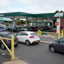 Drivers queued for fuel at petrol stations across the country on Friday (Photo: Getty Images)